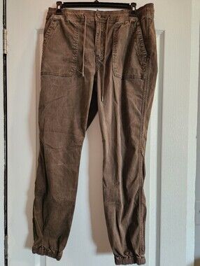 American Eagle Outfitters Brown Drawstring Jogger Pants